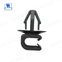 DE RONG Conception innovante QJ-KK07 Serre-câbles articulés 7x12mm en plastique pour la fixation des faisceaux de câbles de véhicules