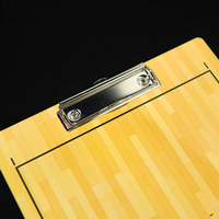 Planche de coaching de basket-ball en plastique 2 faces personnalisée presse-papiers effaçables à sec magnétiques pour l'entraînement
