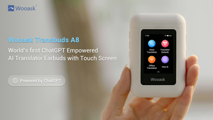 Real-Time Voice Earbuds with 2.0" Touch Screen 144 Online & 16 Offline Languages Language Translate Device Earbuds - Product Image 3