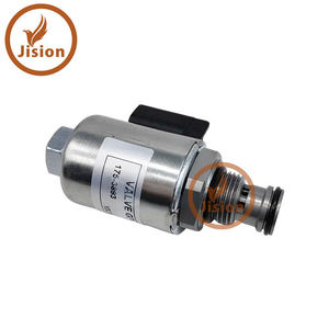 โซลินอยด์วาล์ว 175-3893 1753893 สำหรับอะไหล่เครื่องจักรก่อสร้างรุ่น 140K 160H 120K 140H 163H - Product Image 6