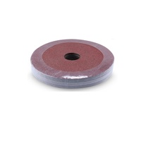 Trou central dur Durable 4.5 pouces disque de papier abrasif en fibre d'oxyde d'aluminium disque d'outil abrasif pour le polissage des métaux