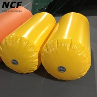 Barrière anti-inondation portable en PVC, barrière de contrôle des inondations, tube gonflable rempli d'eau Ncf, barrière de protection contre les inondations aquatiques