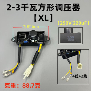 Régulateur de tension pour générateur à essence 2-3 kW 5-8 kW Monophasé Triphasé Stabilisateur AVR Pièce 1010 - Product Image 5