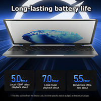 OEM Custom 0.96kg Carbon Fiber 13 Inch 2.8K Laptop Ordinateur Portable Intel N150 Ultra Thin Business Notebook PC for Travel