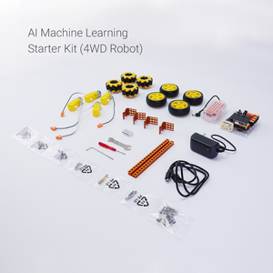 Weeemake K210 Developer Kit Metal 4WD Mecanum Wheel <strong>Learn</strong> Artificial Intelligence <strong>Robot</strong> <strong>2</strong> 1 Plastic Education Maker Boards - Product Image 4