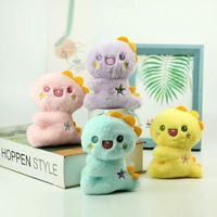Vente en gros pas cher OEM ODM cadeau personnalisé mini peluches porte-clés pendentif jouet griffe distributeur automatique poupée animal en peluche jouet en peluche