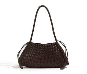 Sac cabas tissé artisanal vintage sophistiqué pour femme – Élégant, polyvalent, idéal pour les trajets quotidiens, à porter à l'épaule ou sous le bras - Product Image 2