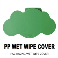 Couvre-lingettes humides, couvercle d'étanchéité amovible, couvercle pour mouchoirs, couvercle en plastique à rabat, couvercle d'emballage en PP, couvre-gants jetables