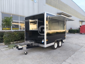 Etodevice New DOT-Certified Mobile Food Van Corn-Made Street Coffee and Ice Cream Truck Fast Food <b>Concession</b> <b>Trailer</b> - Product Image 3