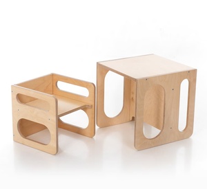 Ensemble <span class=keywords><strong>table</strong></span> et <span class=keywords><strong>chaise</strong></span> <span class=keywords><strong>Montessori</strong></span> pour le sevrage, <span class=keywords><strong>table</strong></span> de sevrage pour bébé, <span class=keywords><strong>cube</strong></span> <span class=keywords><strong>Montessori</strong></span>, <span class=keywords><strong>chaise</strong></span> en bois pour tout-petit, ensemble <span class=keywords><strong>table</strong></span> et <span class=keywords><strong>chaise</strong></span> - Product Image 4