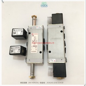 อิมิ เฮริออนโซลินอยด์วาล์ว 2636265.0242.024.00 ดีซี 24V 1/4 นิ้วพอร์ตสำหรับการควบคุมทางอุตสาหกรรม - Product Image 2