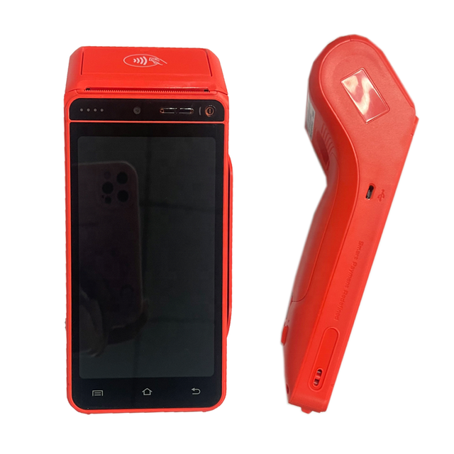 5.5 Inch Smart Handheld Restaurant I9100 NFC I9000s Payment Wireless Thermal Receipt 4G Android Handheld POS With Printer I9000s