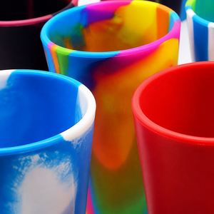 lLA Flexible 16oz Silicone Tumbler Unbreakable -Free Reusable Silicone Drinking <b>Cup</b> - Product Image 3