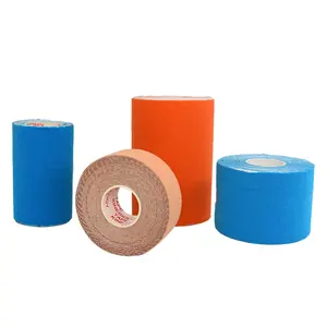 Sports Kinesiology Tape Custom Printed 5cm Custom Kinesiology Tape For Physical Therapy