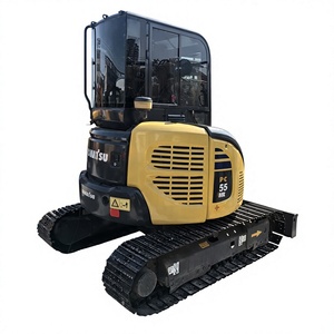 รถขุดขนาดเล็ก Komatsu PC55MR มือสอง 6 ตัน/5.5 ตัน ผลิตในญี่ปุ่น น้ำหนัก 5500 กก. ใช้งาน 560 ชั่วโมง มาตรฐาน CE พร้อมปั๊มเยอรมัน รวมเครื่องยนต์ พร้อมรายงานและวิดีโอ - Product Image 1