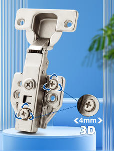 Gabinete <span class=keywords><strong>de</strong></span> cocina 3D ajustable cierre suave bisagra hidráulica muebles puerta amortiguador bisagras - Product Image 5