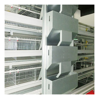 Couveuse entièrement automatique de poulets de chair de couche pour bébés couche galvanisée à chaud petite cage à poulets pour ferme d'élevage de poulets