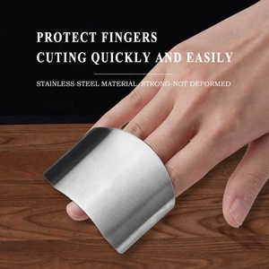 Gadget de <span class=keywords><strong>cuisine</strong></span> en acier inoxydable durable, <span class=keywords><strong>protège</strong></span>-<span class=keywords><strong>doigts</strong></span> et protecteur pour la découpe, certifié CE - Product Image 6