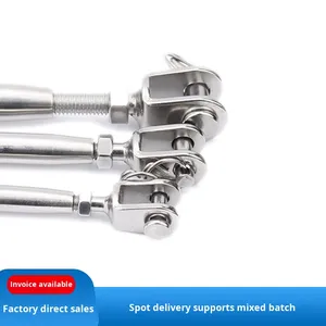 304 נירוסטה סגסוגת פלדה סגורה, סל פרחים סגור בבורג, בורג סל פרחים, מהדק חוט פלדה, מהדק שרשרת M5-M24 סין - Product Image 4