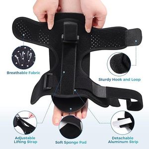 Orthèse de pied tombant sur mesure, taille unique, support réglable pour le soin de la cheville et du pied - Product Image 1