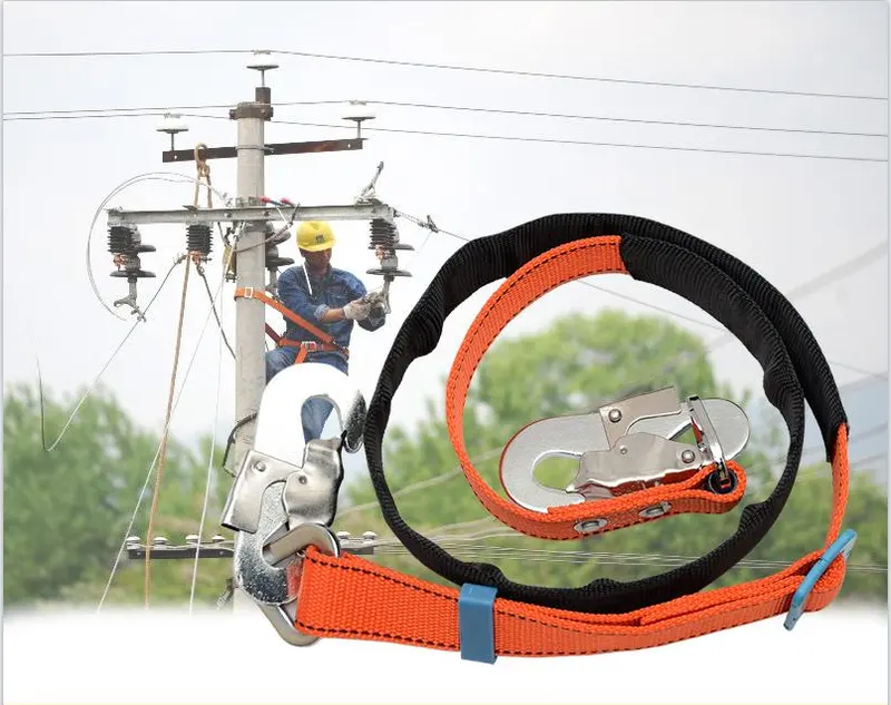 Heavy Duty Fall Protection Leather Linemen
