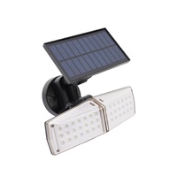 Lumière extérieure menée intelligente de capteur de mouvement pour le mur solaire extérieur lumineux de capteur de lumière menée par escalier