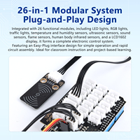 Kit de Entrenamiento Electrónico ACEBOTT Hecho en China para Educación STEM, Programación DIY en Python, 40 Proyectos, ESP32, para Arduino