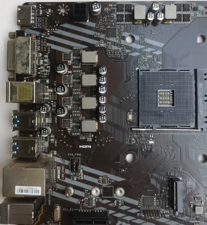 M-SI A520M-A PRO AMD A520 AM4 Micro-ATX DDR4 128GB SATA Double Channel Refurbished Desktop Motherboard