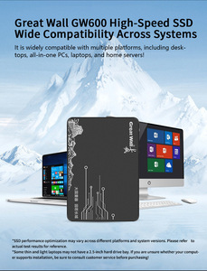 Greatwall SSD 2.5นิ้ว SATA3 2 TB 6กิกะไบต์/วินาที TLC ความเร็วสูงโลหะภายใน SSD ใหม่ - Product Image 5