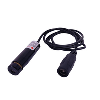 Bagian Laser HPAW Penunjuk Cahaya Merah 650nm Indikator Cahaya Merah Kepala Cahaya Merah dan Adaptor