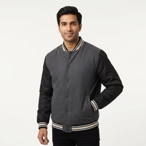 Chaquetas Varsity de Lana Personalizadas de Alta Calidad en Venta, Chaquetas de Béisbol con Parches Bordados en Chenille para Hombre - Product Image 1