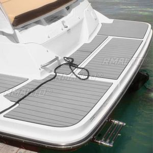 แผ่นรองพื้นโฟม EVA ขนาด 240x120/90 ซม. สำหรับเรือยอชท์ รถบ้าน RV แผ่นปูพื้นโฟมลายไม้สักแบบมีกาวในตัว แผ่นปูพื้นโฟมสังเคราะห์สำหรับเรือ - Product Image 3