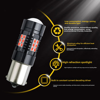 Feux de signalisation LED pour voiture 1156 1157 BA15S, 3030 21SMD, feux de recul, feux antibrouillard et feux de freinage