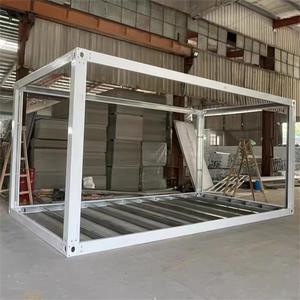 สำนักงานคอนเทนเนอร์แบบถอดประกอบได้ ห้องน้ำสำเร็จรูปในตู้คอนเทนเนอร์ โครงสร้างทำจากแผ่นเหล็กแซนวิช บ้านสำเร็จรูป - Product Image 5