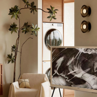 Rénovation d'appartement, design d'intérieur avec mise à jour moderne, conception de réaménagement complet pour les propriétaires d'appartements urbains