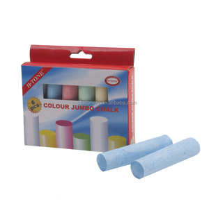 12/24/36/48/100 bâtons emballant une <span class=keywords><strong>craie</strong></span> de trottoir jumbo de couleur vive et <span class=keywords><strong>blanche</strong></span> pour les enfants - Product Image 1