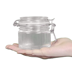 Frascos PET Cuadrados de 5 oz, Irrompibles y Ligeros, con Tapa Abatible, para Almacenamiento de Cosméticos, para Productos Hidratantes y Nutritivos para el Cuidado de la Piel - Product Image 1