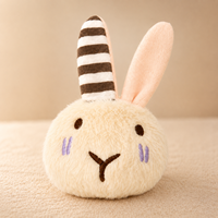 Jouets en peluche pour animaux de compagnie, mignons, 4 styles, couineurs, froissés, rebondissants, à mâcher, lapin, éléphant, ours, jouets de chasse