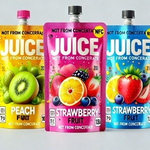 Sachets Doypack à bec verseur personnalisés en plastique pour jus, 200ml 250ml, réutilisables, en matériaux recyclés, emballage alimentaire de qualité alimentaire, vente en gros - Product Image 5
