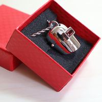 Drop Ship Casque de Soudage Charm Masque Design Acier Inoxydable Soudeur Capuche Pendentif Collier