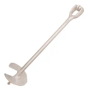 HDG No Wrench Screw Tripleye Anchor for Helical Anchoring