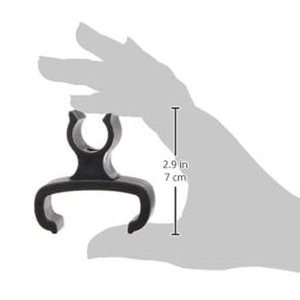 HIAORS <span class=keywords><strong>Nitro</strong></span> Rollator Cane Holder, Drive Walker Cane Holder pour fauteuils roulants, Rollators, Knee Scooters, Black - Product Image 2