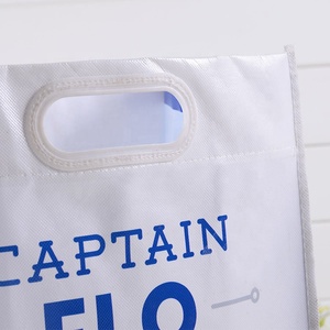 <span class=keywords><strong>TDG</strong></span> BAGS <span class=keywords><strong>Bolsa</strong></span> de mano no tejida con asa troquelada personalizada ecológica con cierre para playa Tote & Shopping - Product Image 3