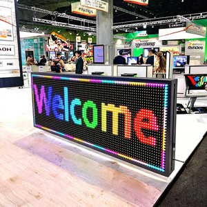 Boîte à lumière LED intérieure avec affichage lumineux des caractères de bienvenue Panneau à écran défilant pour la fonction SDK de magasin de détail - Product Image 3