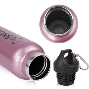<b>Hot</b> New Novelty Customized Branded logo Sport <b>Drink</b> Double Walled Stainless Steel Water Bottle With Bamboo Lid - Product Image 6