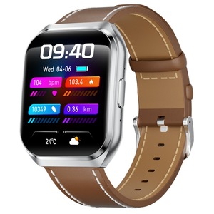 New MT66 Smart Watch 1000mAh Square IPS Curved Heart Rate Sleep Tracking 3D Dynamic Watch Faces IP68 Waterproof Call Function - Product Image 2
