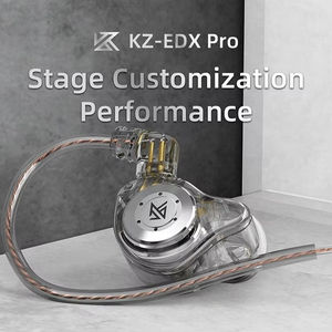 หูฟัง KZ EDX PRO AK6 Hifi เสียงเบสหนัก แบบมีสาย สำหรับเล่นกีฬา - Product Image 4