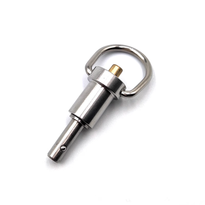 18-8 <span class=keywords><strong>acciaio</strong></span> INOX AISI304 AISI316 INOX perno di fermo con la posizione dell'anello diviso blocco a sfera a sgancio rapido perni 10x40mm - Product Image 4
