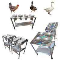 Cône de saignée de poulet MD Brand, garantie 1 an, pratique pour la collecte du sang de poulet, peut abattre 10 poulets