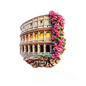 Imán de Refrigerador de Resina 3D Personalizado, Textura de Piedra Retro, Paisaje Romano, Recuerdos, Regalos de Viaje Personalizados de Europa - Product Image 5